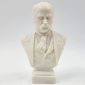 VINTAGE ORIGINAL BUST OF TARAS SHEVCHENKO IS THE MAIN POET OF UKRAINE MARKED KTX - Picture 1 of 12