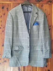 SOUTHWICK BEECROFT & BULL LTD MEN'S HOUNDSTOOTH SPORTS COAT/ JACKET MADE IN USA - Picture 1 of 19