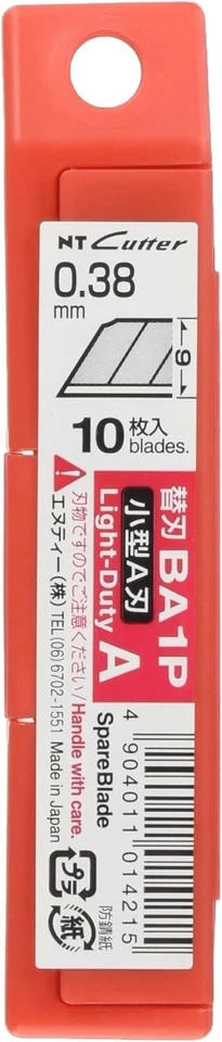 NT NT BA1P Cutter Replacement Blade Small A Blade 0.38mm Alloy Steel JPN - Image 1 of 1