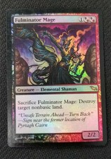 Fulminator Mage Shadowmoor SP Foil MTG