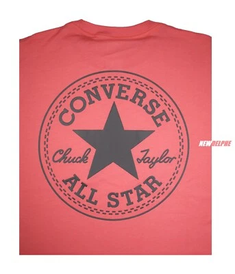 NWT Converse Men SS Crew T-Shirt Tee "CHUCK TAYLOR BIG ALL STAR PATCH EDITION"  - Image 1 of 4