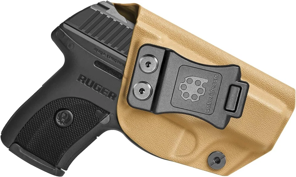 Amberide IWB KYDEX Holster Fit: Ruger LC9 / LC9S / Ruger LC380 / Ruger EC9S - Image 1 of 4