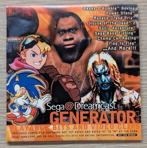 1999 Sega Dreamcast Generator Demo Disc Vol. 1 *NOT FOR RESALE* Version  - Picture 1 of 4