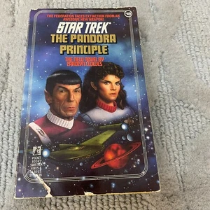 Star Trek The Pandora Principle Science Fiction Paperback Book by Jean Lorrah - Picture 1 of 13