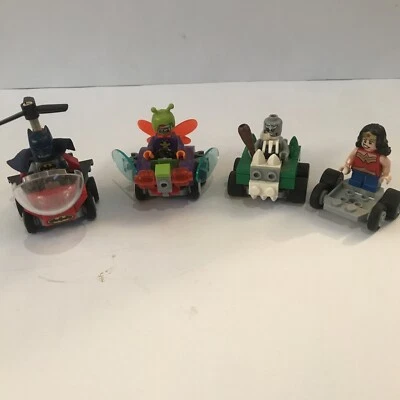 Lego DC Mini Figures Job Lot Mighty Micros Batman Doomsday MothMan Wonder Woman - Image 1 of 4