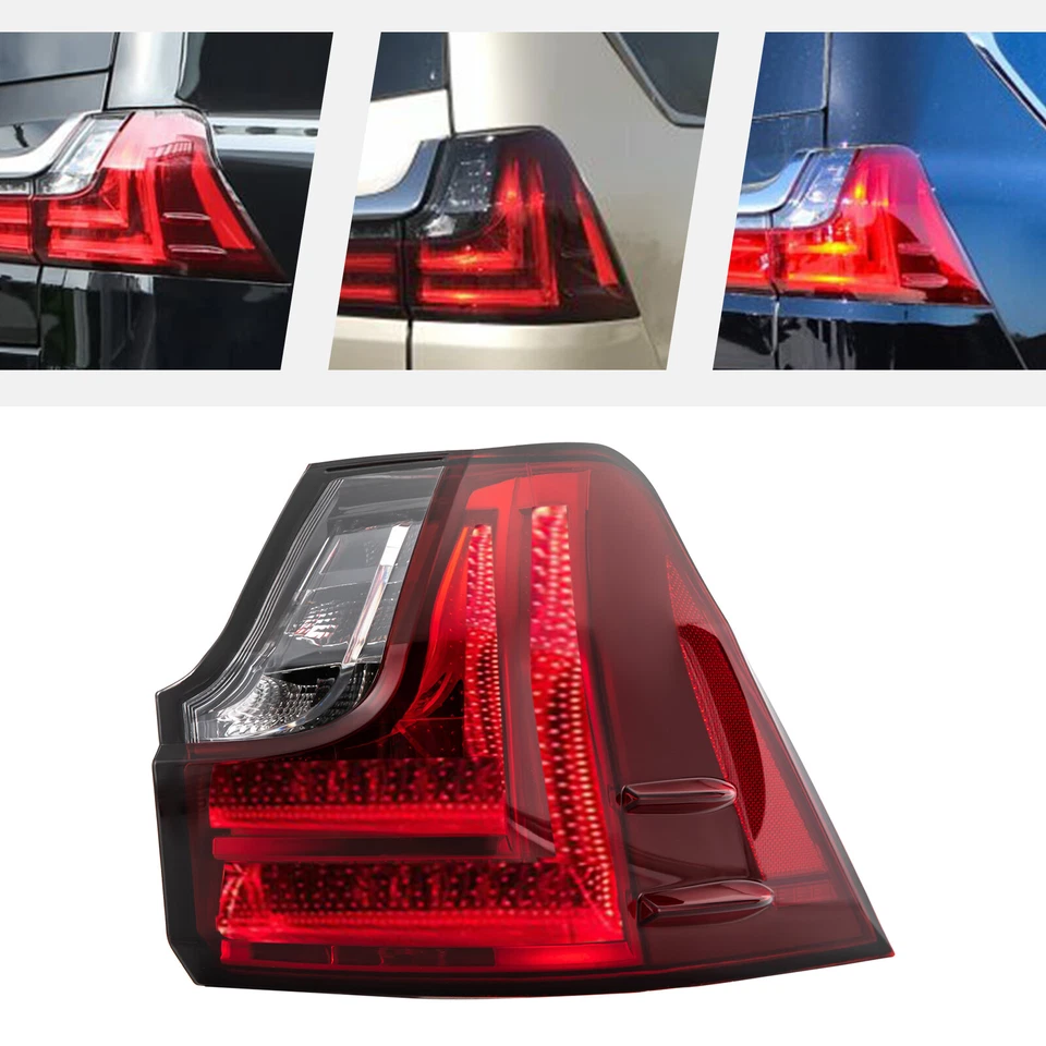 Luz trasera exterior LED roja para Lexus LX570 2016-2021 Foto 1 de 4