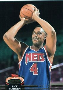 1992-93 Topps Stadium Club Rick Mahorn #324 New Jersey Nets