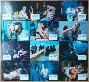 The Ghost Galleon ORIGINAL '74 LOBBY CARD SET Blind Dead 3 Horror of the Zombies - Picture 1 of 5