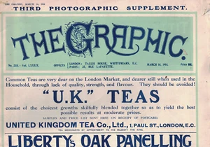 The Graphic - March 14, 1914 / BAINES = missing supp. - Picture 1 of 1