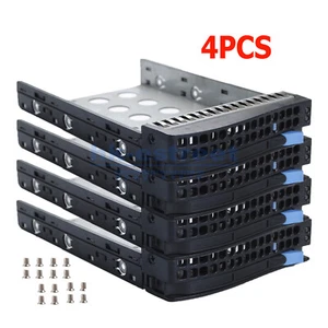 4pcs Supermicro 01-SC93301-XX00C104 3.5" LFF SAS/SATA Hot Swap Hard Drive Caddy - Picture 1 of 20