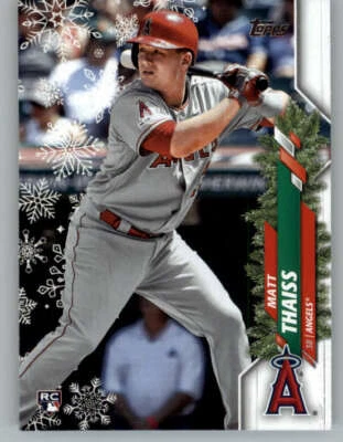 2020 Topps Walmart Holiday #HW175 Matt Thaiss RC (ref 146788) - Image 1 of 2