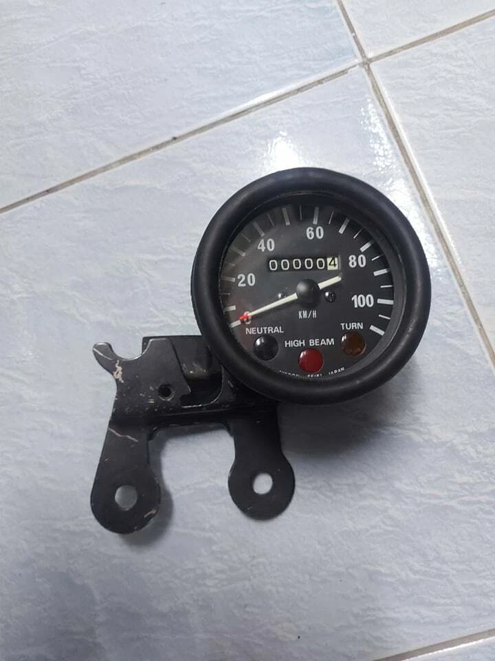 KAWASAKI 1973-75 MC1-MC1M-KM90-KE100-G4-G5 CONJUNTO DE VELOCÍMETRO NOS JAPÓN 25001-069 Foto 1 de 4