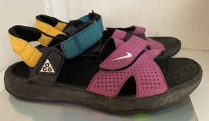 Sandalias para hombre Nike ACG Air Deschutz negras púrpuras talla 11 - Imagen 1 de 10