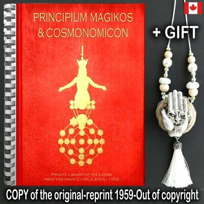 Antique Book White Black Magic Power Occultism Witchcraft Practical Magick Seal - Image 1 of 4