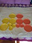 Vintage Aztec Platters, Plates And Bowls Lot, (13) Piece, Yellow/Orange, Good...