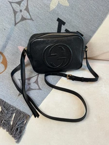 GUCCI Kameratasche Soho Disco Black Pebbled - Bild 1 von 22