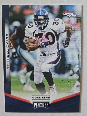 2019 Panini Playoff - Terrell Davis #78 Goal Line - Image 1 of 4