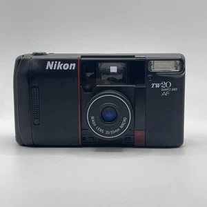 Nikon TW20 Quartz Date AF 35mm Macro Lens Point & Shoot Film Camera from Japan - Picture 1 of 9