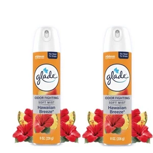2 Pack Glade Air Freshener Room Spray - Hawaiian Breeze, 8 oz - Picture 1 of 4