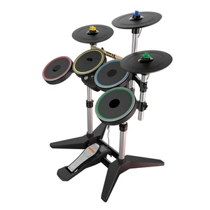 Harmonix Rock Band 4 Wireless Drum Cymbals Kickpedal Sticks Set Xbox One 91162 - Picture 1 of 20