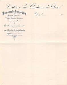 1890   LAITERIE DU CHATEAU DE THEIX - Picture 1 of 1