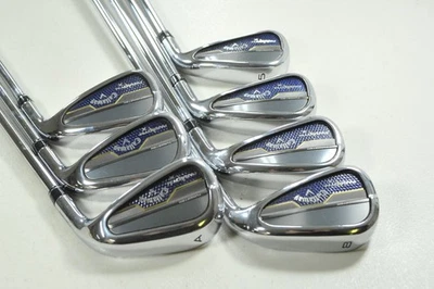 Набор айронов Callaway Paradym X 5-PW,AW жесткость Regular Flex для правшей 85 г сталь No 207128 - Изображение 1 из 4