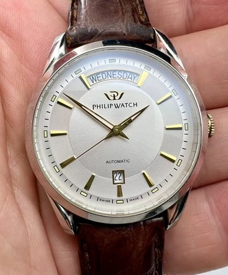 PHILIP WATCH AUTOMATIC SUNRAY DAY DATE REF R8221680001   MEN'S WATCH 39 mm - Image 1 of 4