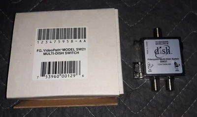 ORIGINAL DISH NETWORK SW-21 MULTI-SWITCH SW21 LNB 119 110 129 BELL 82 91 NEW - Image 1 of 4
