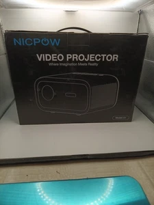 PROYECTOR DE VIDEO NICPOW CON WI-FI Y ENFOQUE AUTOMÁTICO KEYSTONE BLUETOOTH 1080P - Imagen 1 de 5