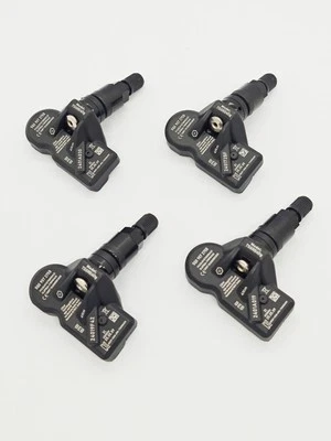 NEU! 4x schwarz Reifendrucksensor RDKS VW Audi Porsche Skoda Bentley 5Q0907275B  - Bild 1 von 4