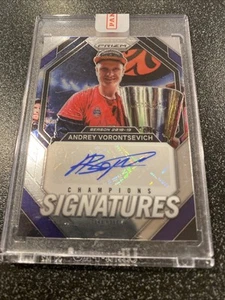 Andrey Vorontsevich 2023-24 Prizm Euroleague Champions Auto #CS-VOR - Picture 1 of 1