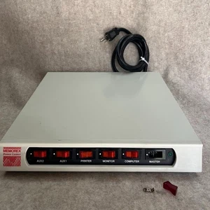 Protector contra sobretensiones vintage Memorex Power Center 5 salidas PARA REPUESTOS - Imagen 1 de 9