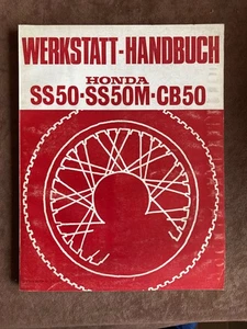 Werkstatt Handbuch Shop Manual SS50 SS50M CB50 1973 - Picture 1 of 1