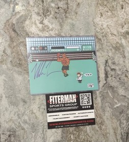 Mike Tyson Autographed Signed 8x10 Picture Punch out NES Nintendo Fitterman COA