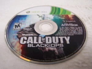 Call of Duty Black Ops (Microsoft Xbox 360, 2010) Disc Only - Picture 1 of 1