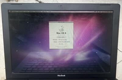 Apple MacBook 13.3" MA472LL/A A1181 MacBook1,1 2GB RAM SIN HDD/BATERÍA/CARGADOR Foto 1 de 4