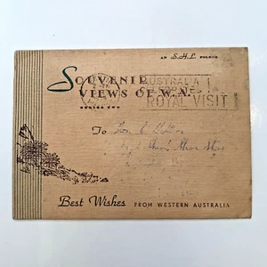 Vintage Souvenir Views Of W.A. Fold out Multiple Pictures Postcard - Picture 1 of 15