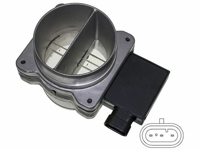 Sensor de flujo de masa de aire para Oldsmobile Alero Q522TB 1999-2004 Foto 1 de 1