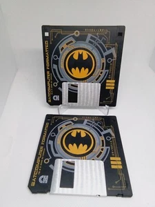 (2) Vintage 2001 Batman 3.5" PC Computer Disks Diskettes - Picture 1 of 3