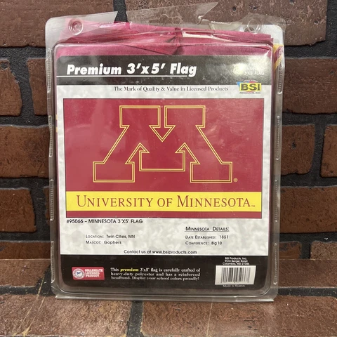 University of Minnesota Golden Gophers 3x5 ft Flag Cover