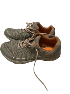 Merrell Womens Mix Master Move Glide Wild Dove Sneaker Shoes Gray Orange Size 9 - Picture 1 of 9