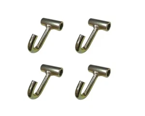 4 Pack J Finger Hook for 2" Ratchet Strap Tie Down Car Hauler Trailer Tow Truck - Picture 1 of 3