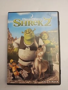 Shrek 2 (DVD, 2004, Full Frame) Free Shipping Buy 2 Get 1 Free - Imagen 1 de 2