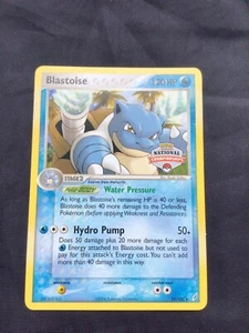 Pokemon Cards: National Championship Promo: Blastoise 14/100 - Picture 1 of 11