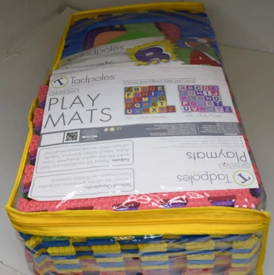 Juego de alfombrillas de juego ABC de espuma EVA suave renacuajos 60" x 60" pies cuadrados Foto 1 de 4