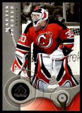 2005-06 SP GAME USED MARTIN BRODEUR NEW JERSEY DEVILS #58