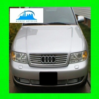 AUDI A4 A6 A8 CHROME TRIM FOR UPPER/LOWER GRILL GRILLE W/5YR WARRANTY - Image 1 of 4