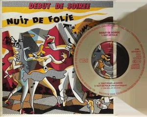 Debut De Soirée Nuit de Folie Cd Single 8cm 3" Inch 1988 Inclus Version Longue - Imagen 1 de 1