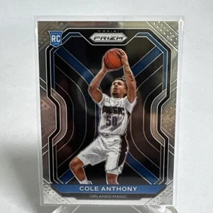 2020-21 Panini Prizm Silver Cole Anthony Rookie RC Magic #292 NM Card - Bild 1 von 6