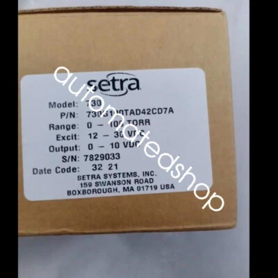 1PC NEW SETRA 730G100TAD42CD7A vacuum gauge Shipping DHL or FedEX - Image 1 of 3